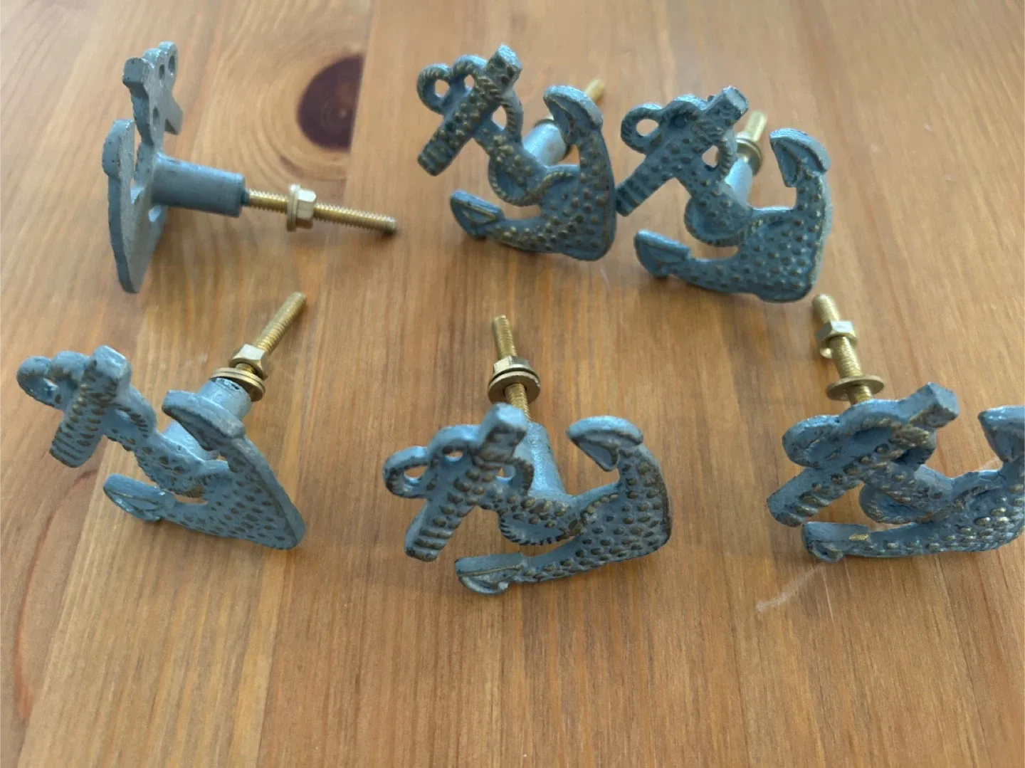 6 Anchor Drawer Pulls