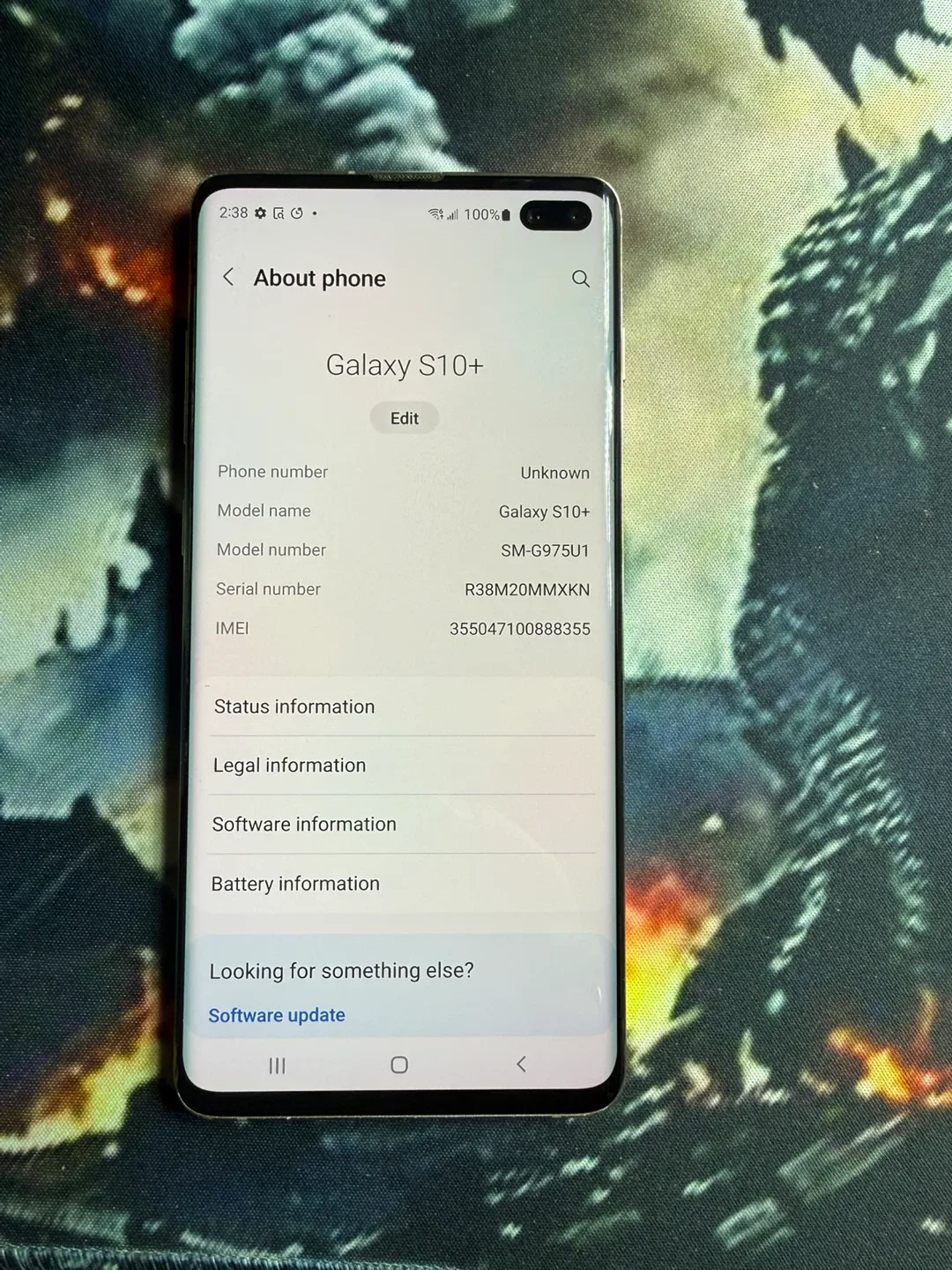 Samsung Galaxy S10+ White image indicator(2)