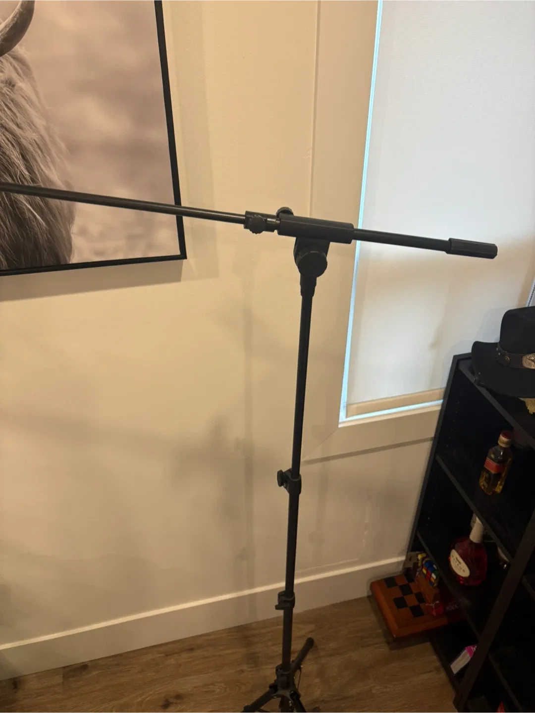 CAHAYA Microphone Stand Tripod Boom image indicator(5)