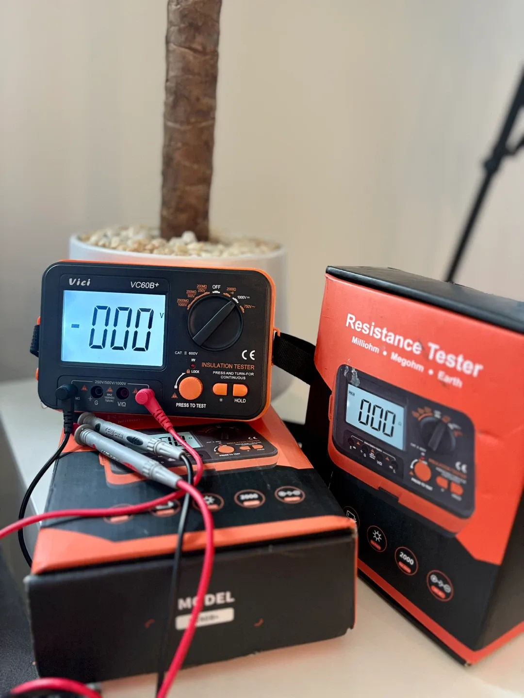 Vici VC60B+ Resistance Tester image indicator(2)