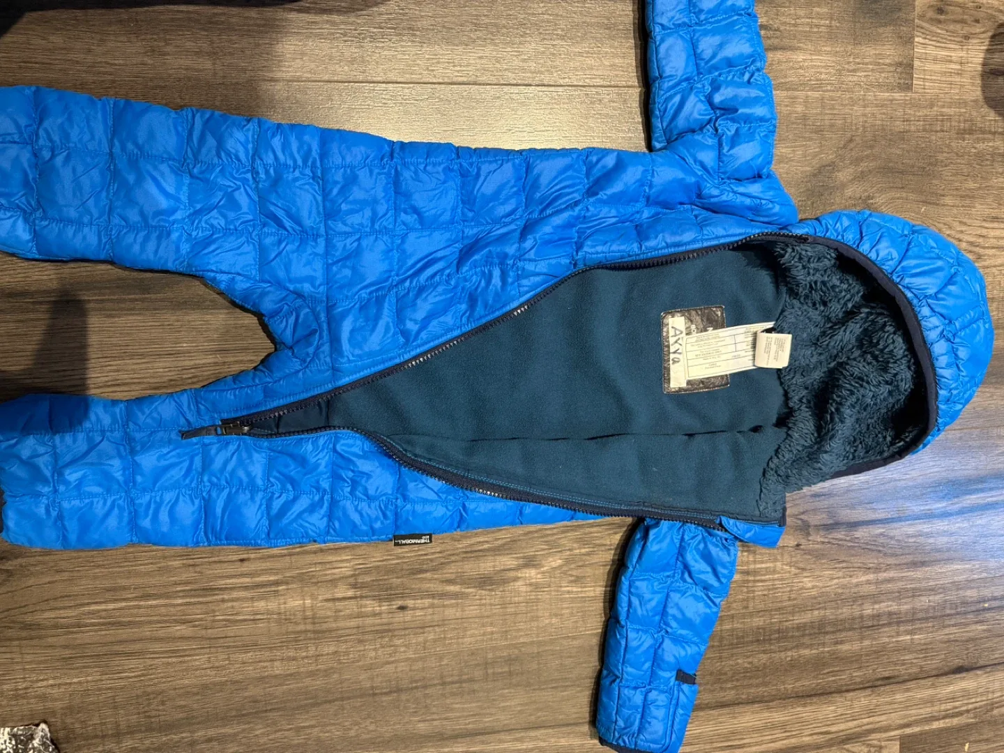 The North Face Blue Baby Snowsuit for 6-12 months image indicator(6)
