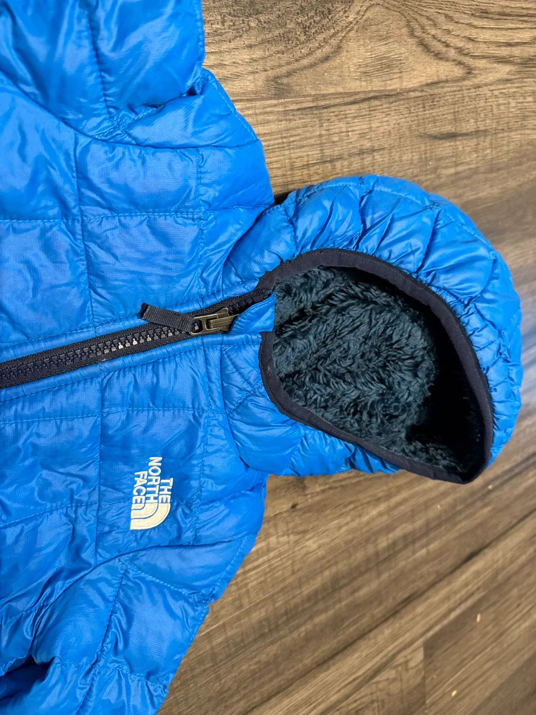 The North Face Blue Baby Snowsuit for 6-12 months image indicator(3)