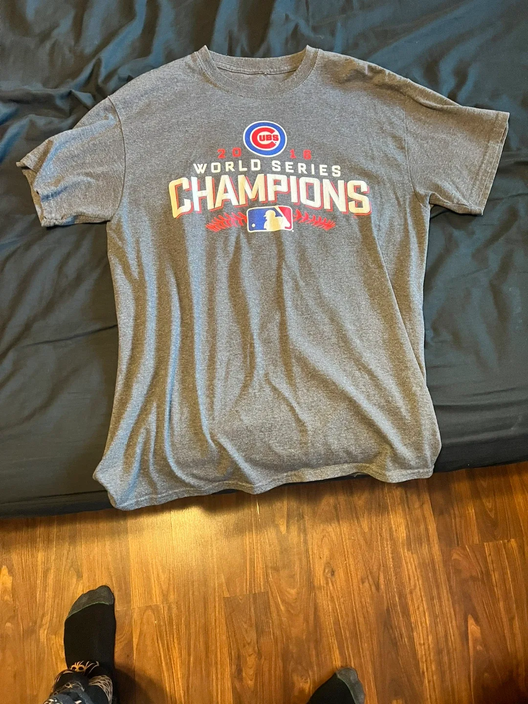 Chicago Cubs 2016 World Series Champions T-Shirt image indicator(2)
