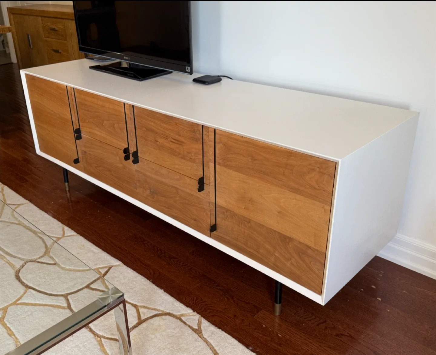 Organic Modernism Siena 4A Credenza - Over $3,000 retail thumbnail