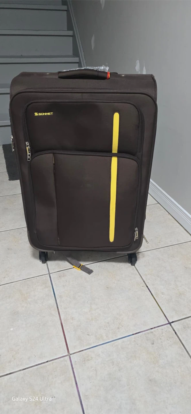 Sonnet Brown Suitcase