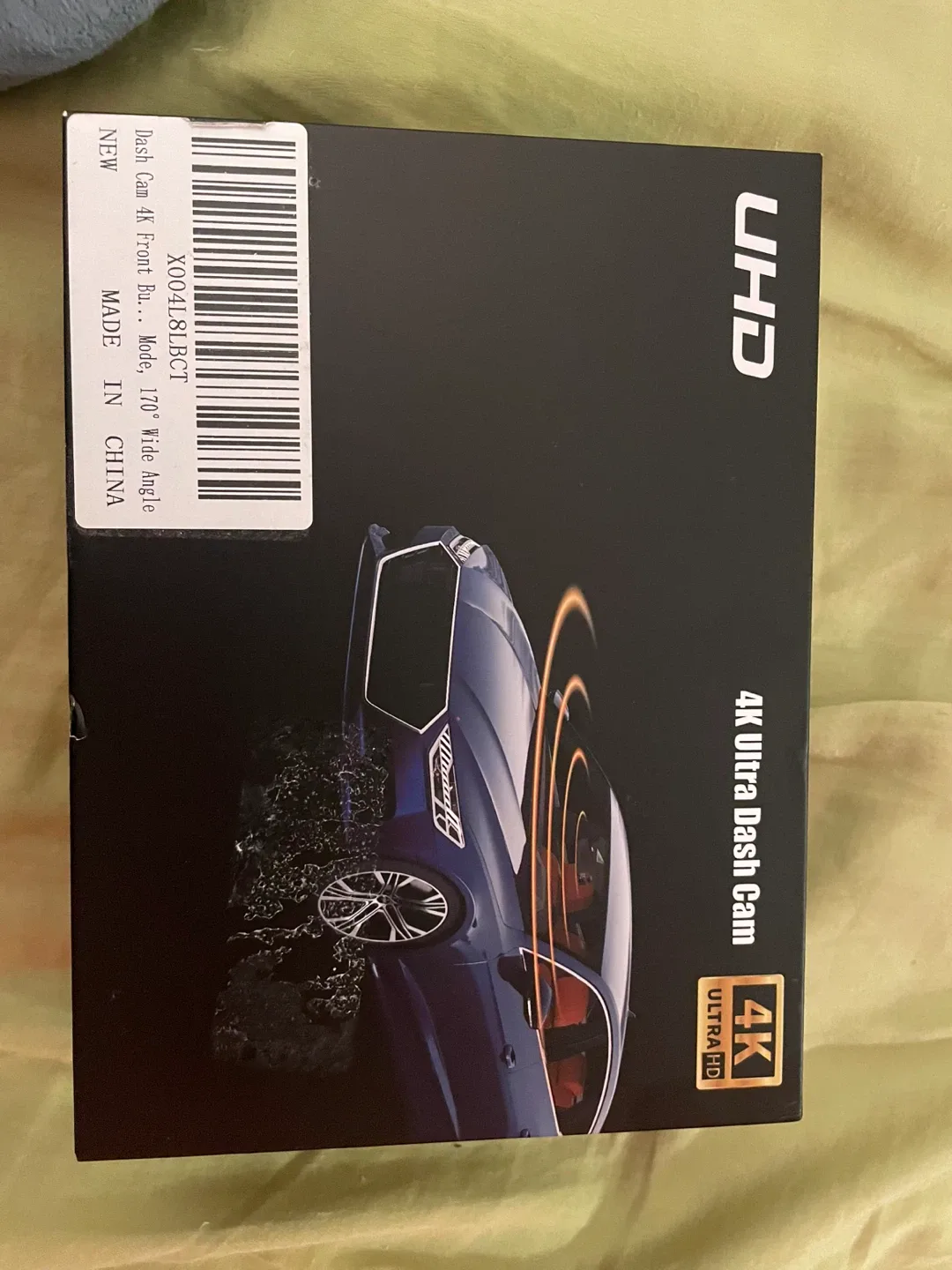 UHD 4K Ultra Dash Cam 170° Wide Angle thumbnail