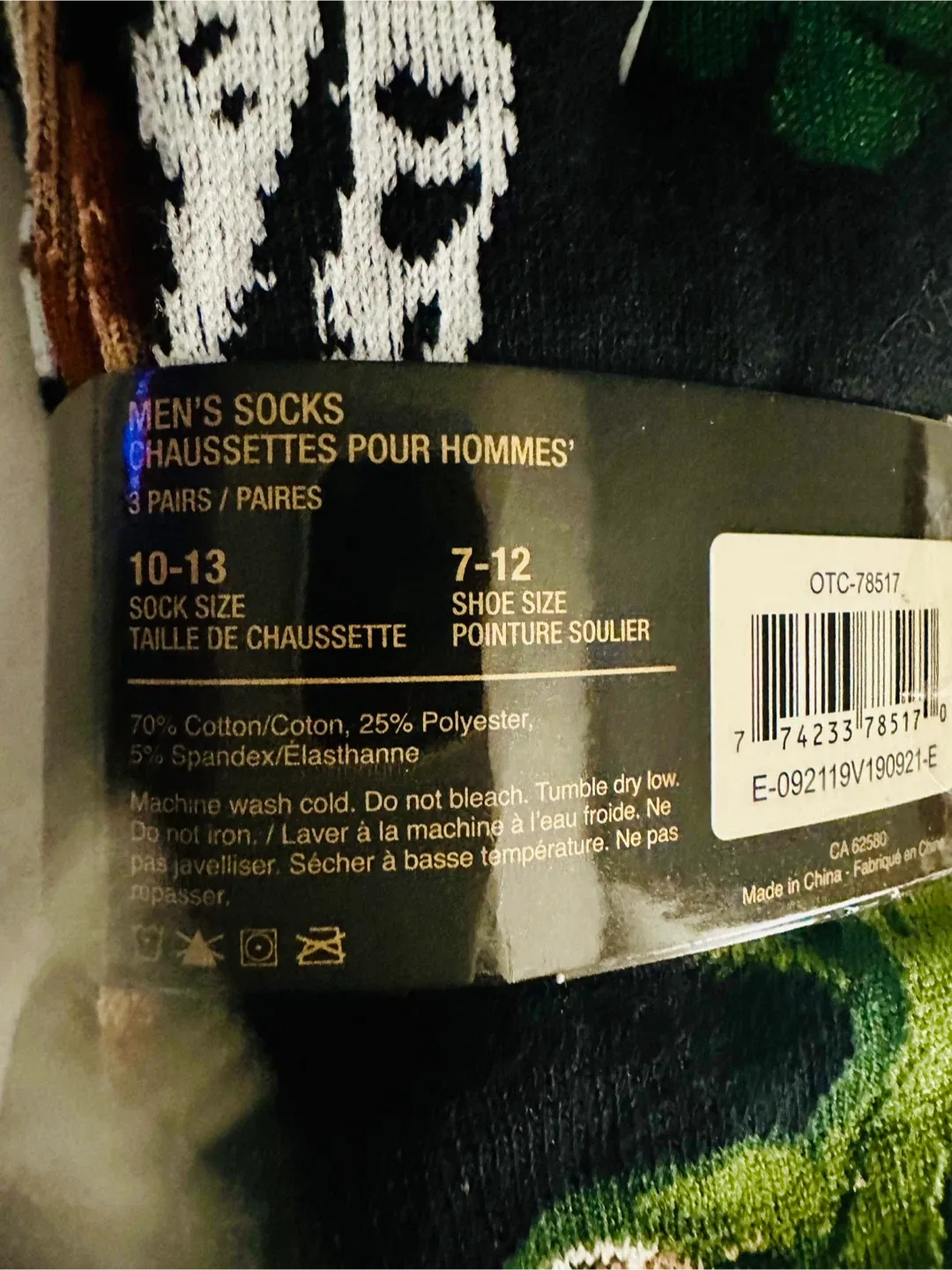 Sporticus Men's Socks, Size 10-13 image indicator(3)