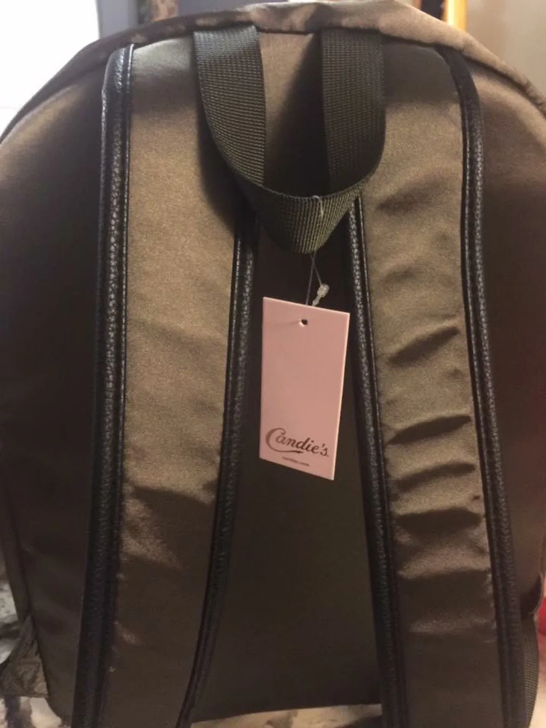 Candie's Backpack with Pins - Olive Green image indicator(3)