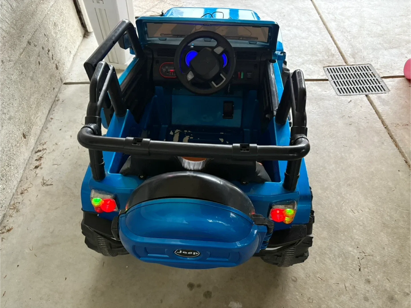 Power wheels JEEP image indicator(6)