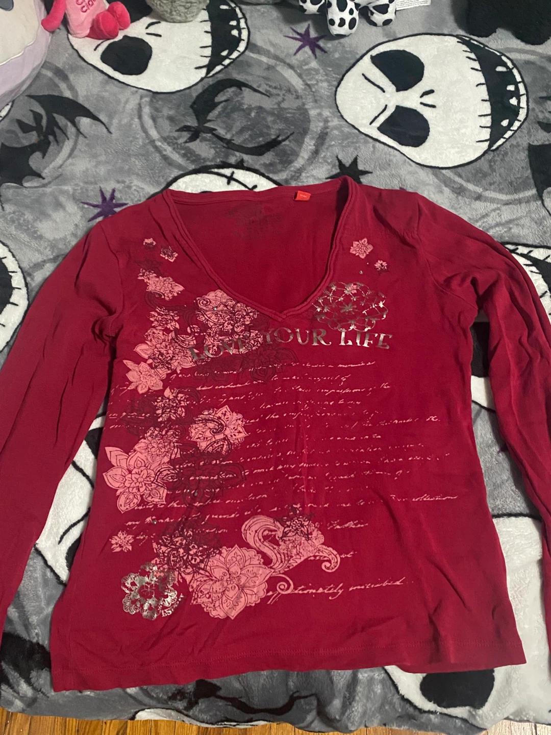 y2k long sleeve top - photo 2