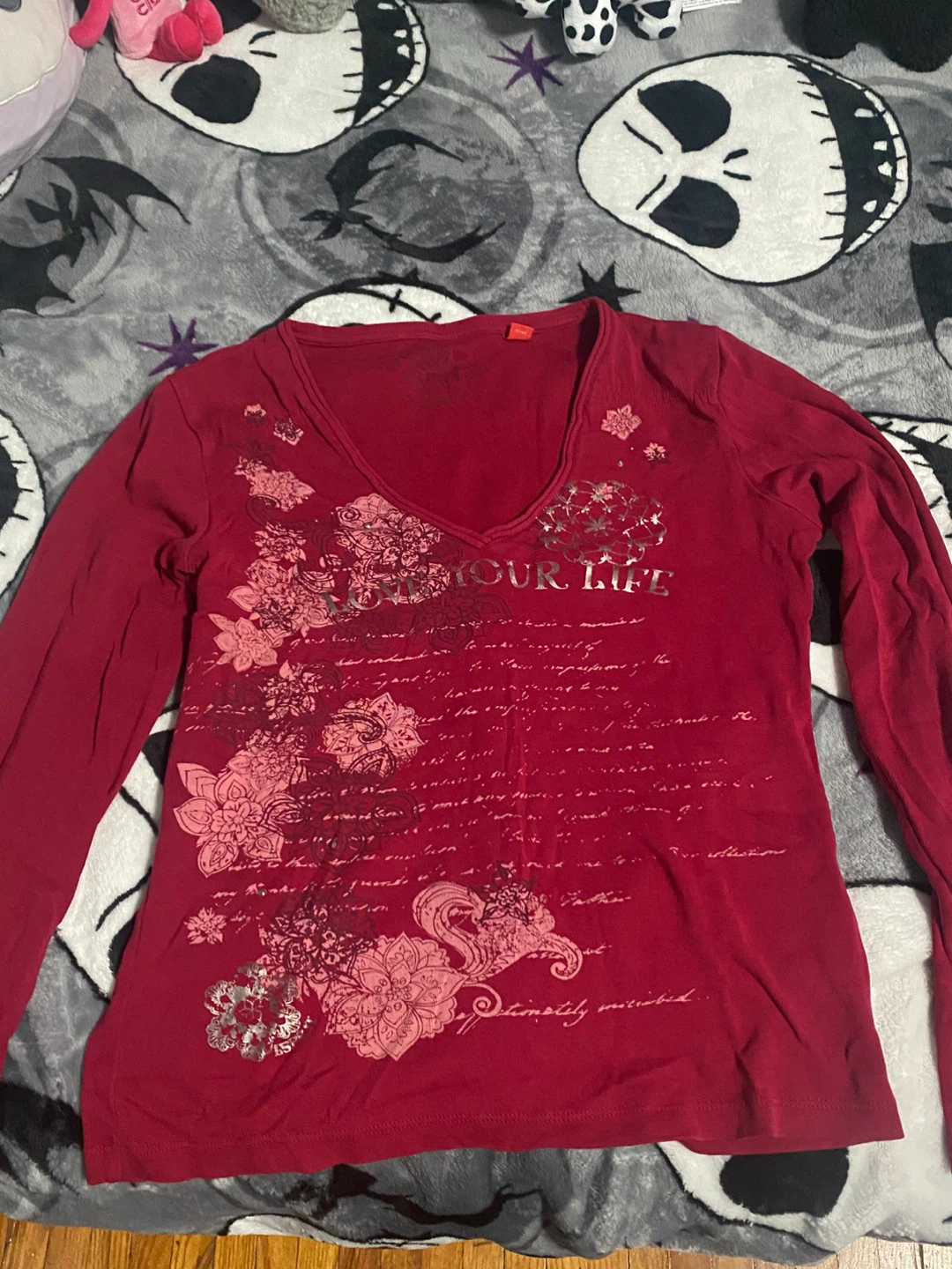 y2k long sleeve top