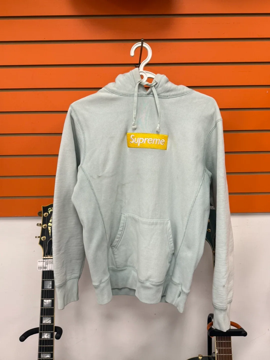 Supreme Box Logo Hoodie - Teal thumbnail