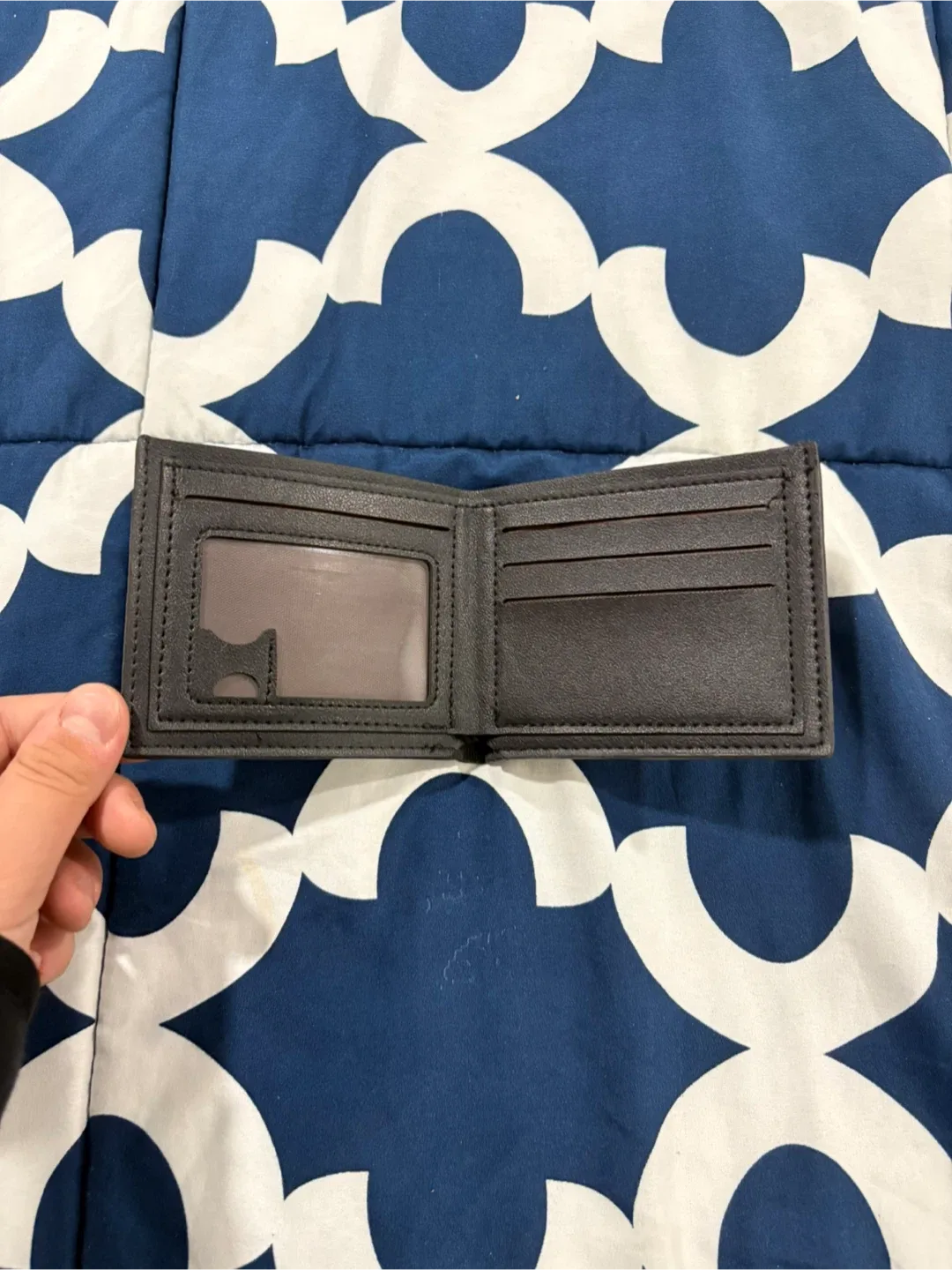 Black Leather Wallet image indicator(3)