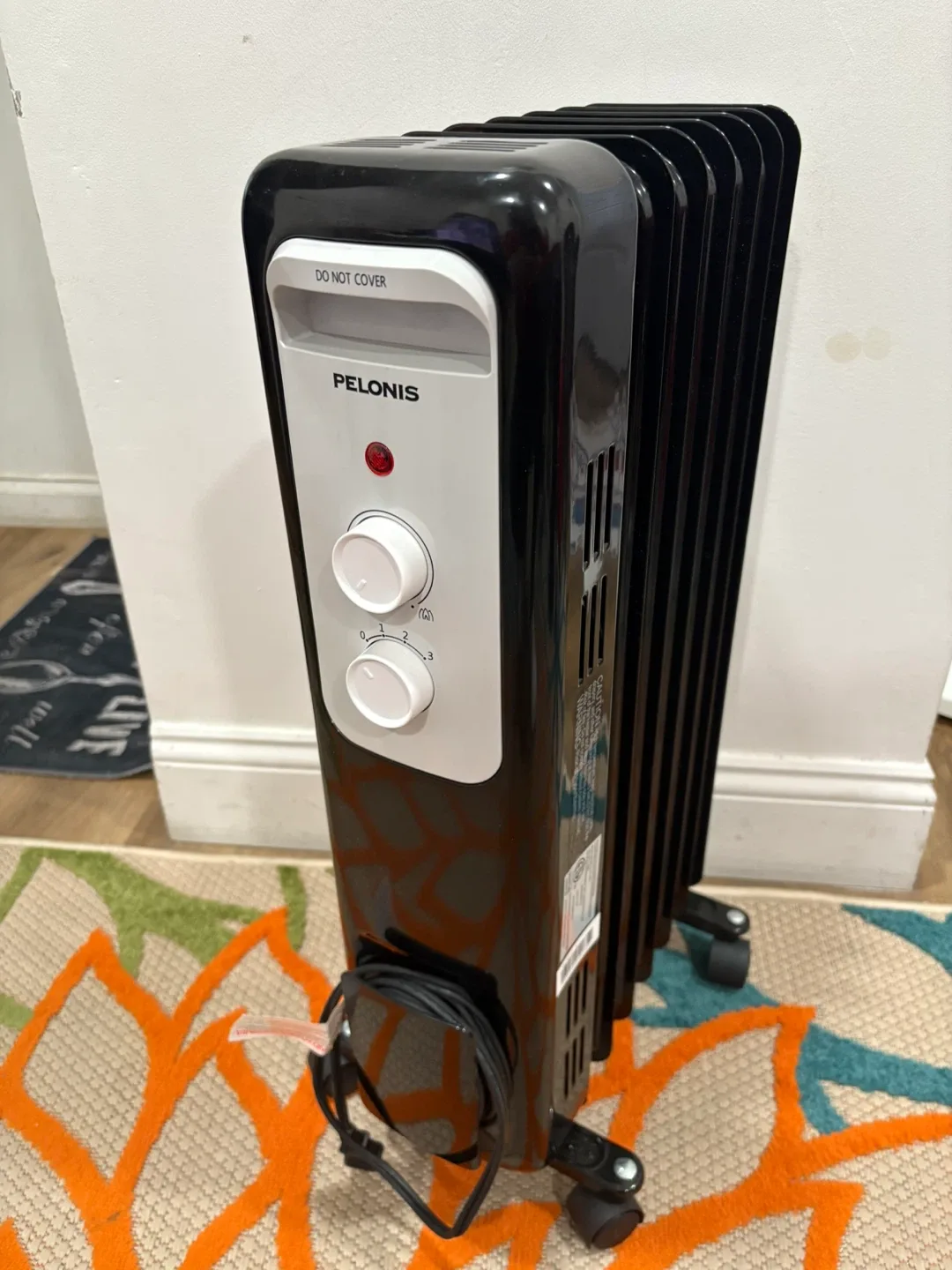 PELONIS 1500-Watt Oil-Filled Radiant Heater image indicator(2)