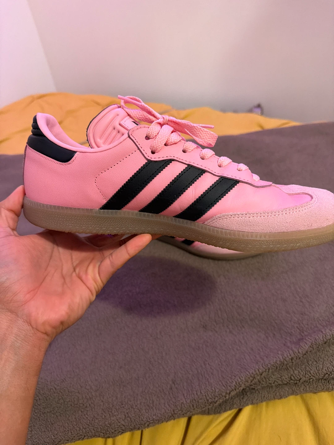 Adidas Samba Messi Pink Sneakers - photo 5