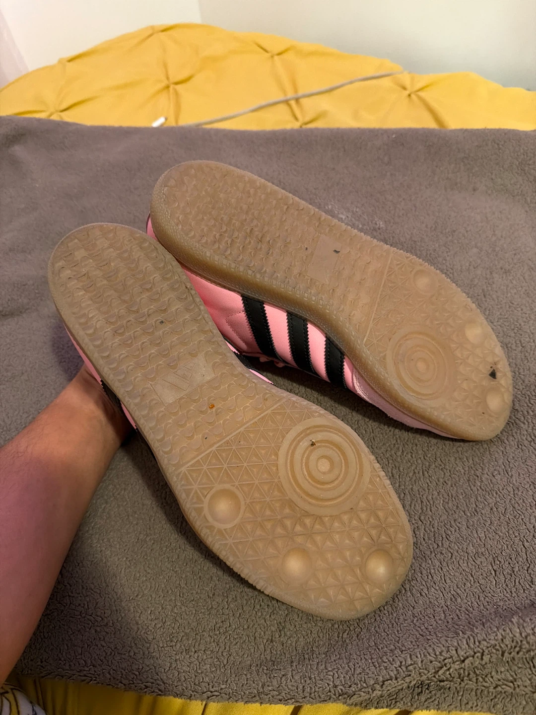 Adidas Samba Messi Pink Sneakers - photo 3