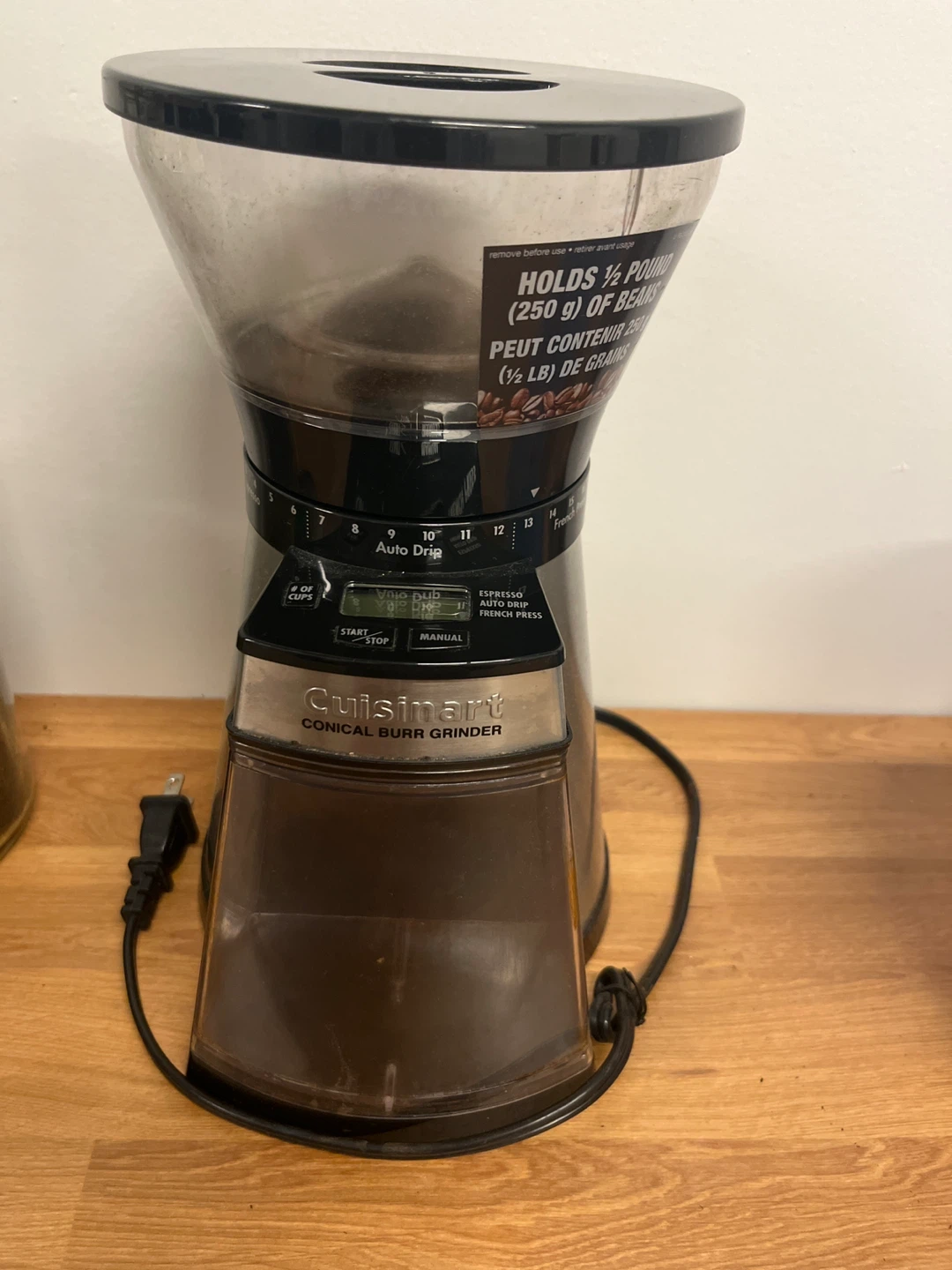 Cuisinart Conical Burr Grinder