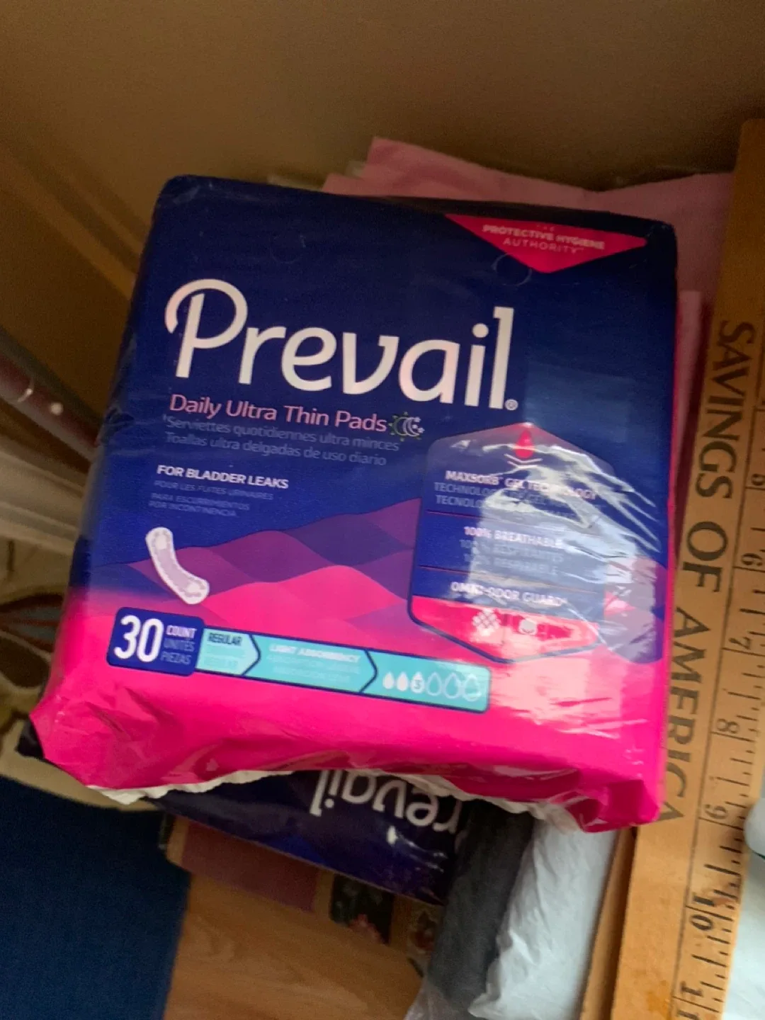 Prevail Daily Ultra Thin Pads - 30 Count