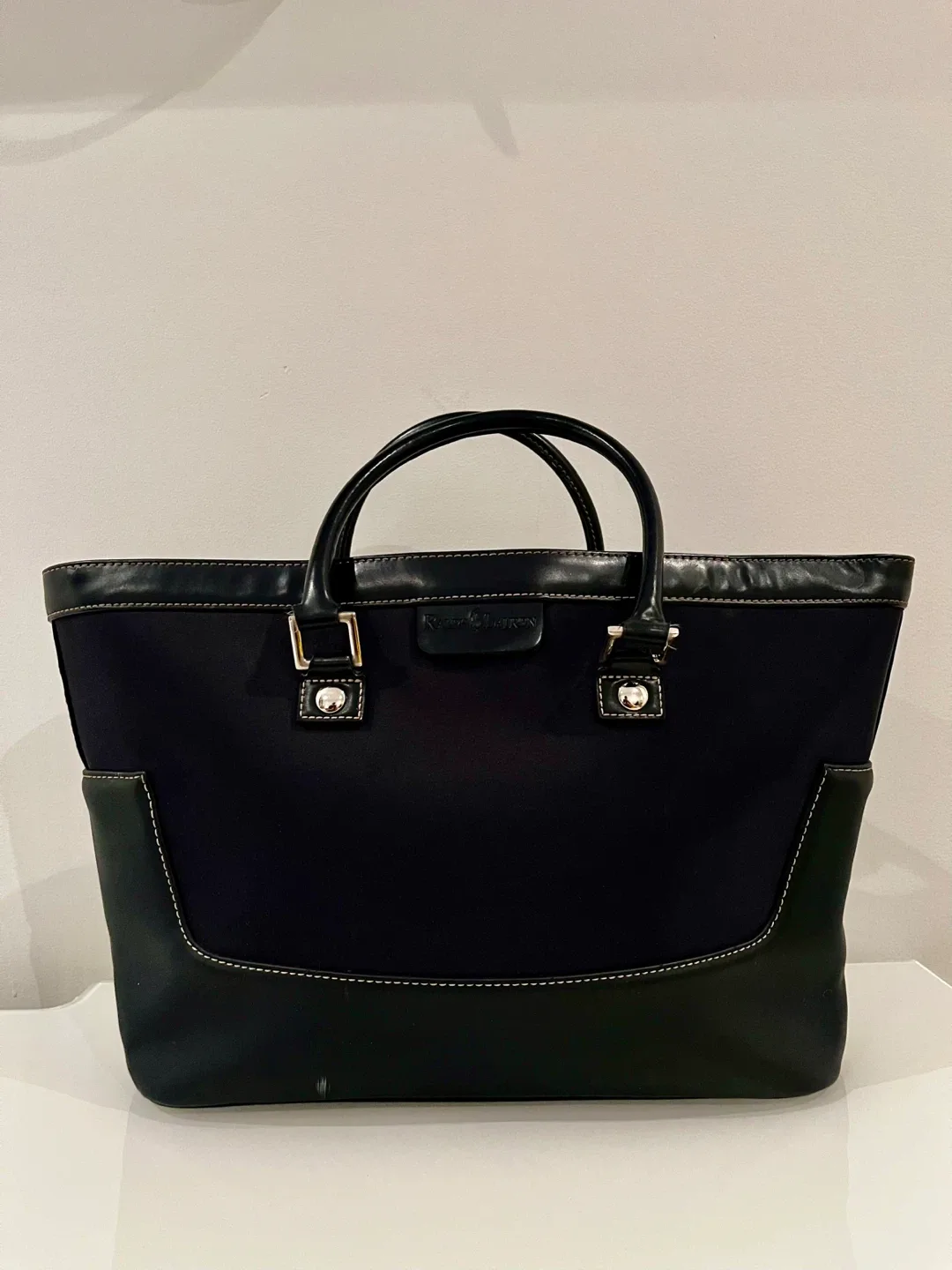 Ralph Lauren Blue Tote Bag image indicator(5)