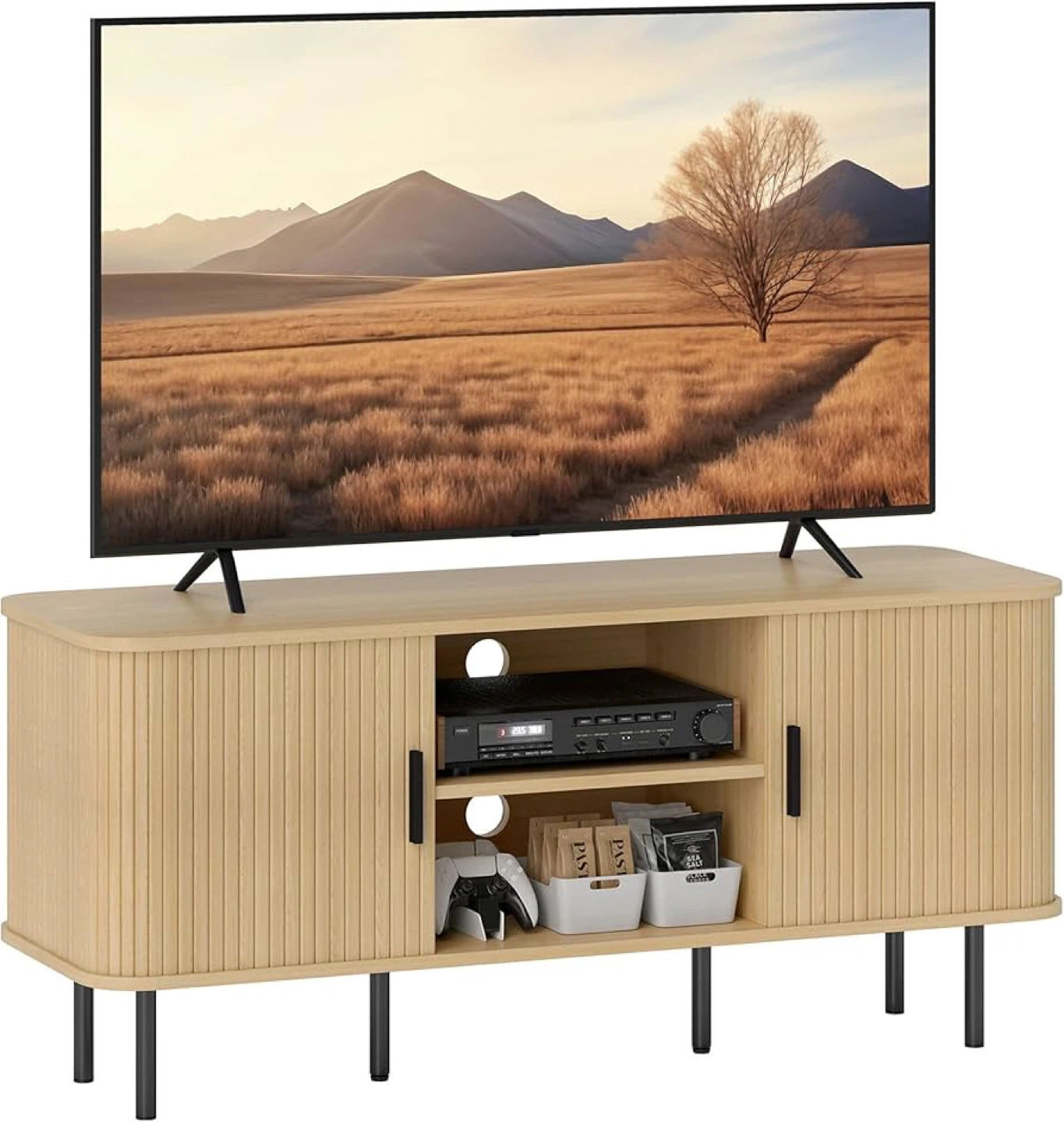 Mid-Century Modern TV Stand - New in Box!