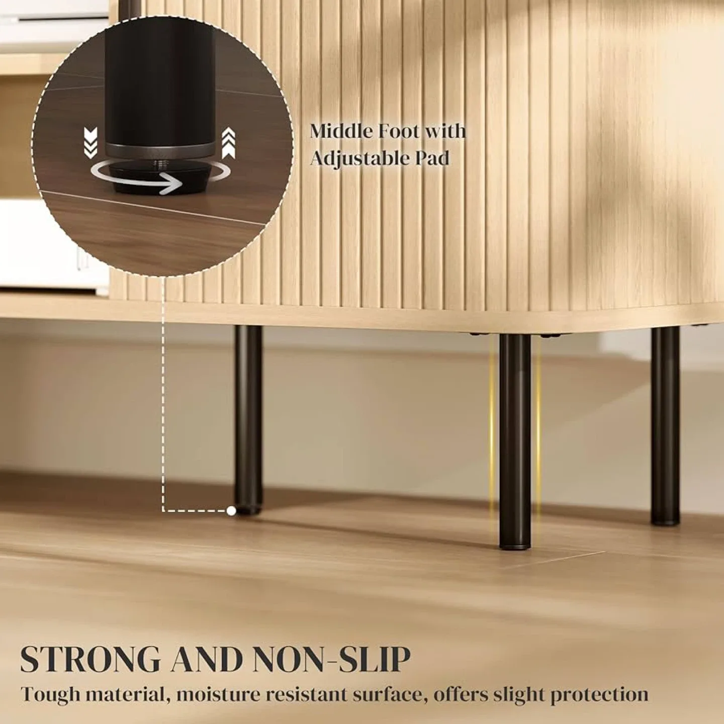 Mid-Century Modern TV Stand - New in Box! image indicator(8)