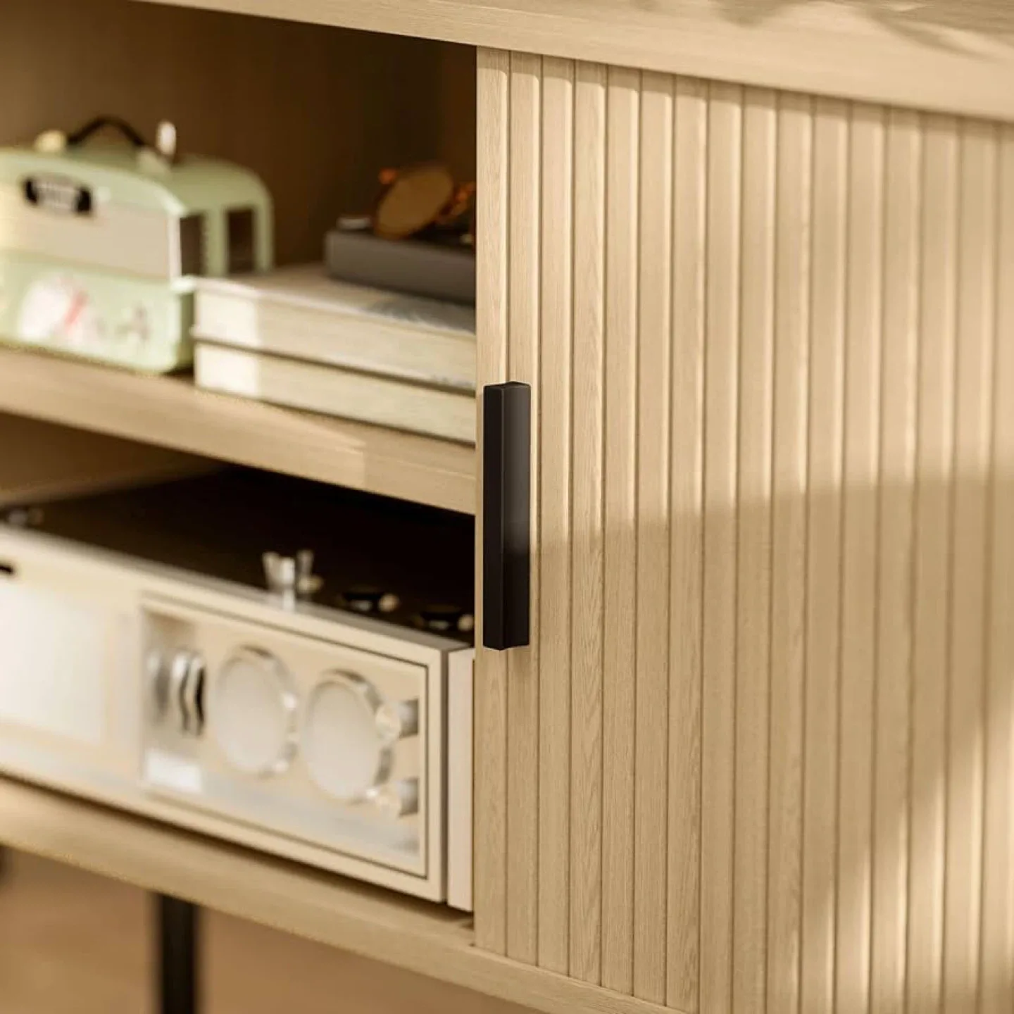 Mid-Century Modern TV Stand - New in Box! image indicator(9)