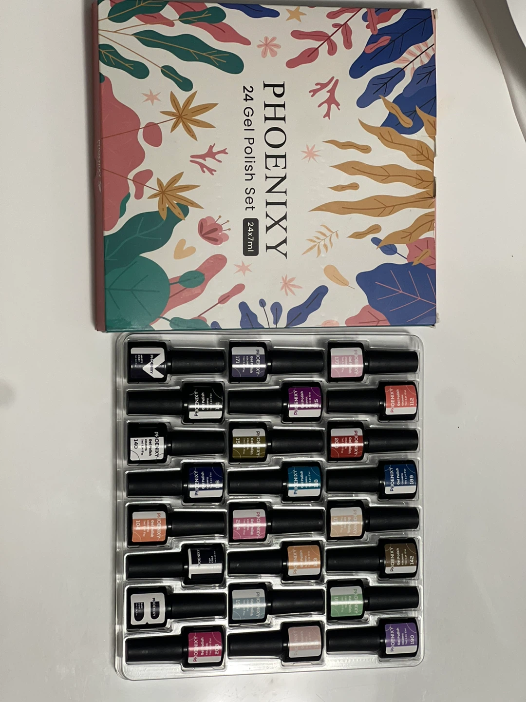 Jodsone SUNX5 Nail Lamp with Phoenixxy 24 Gel Polish Set - photo 4