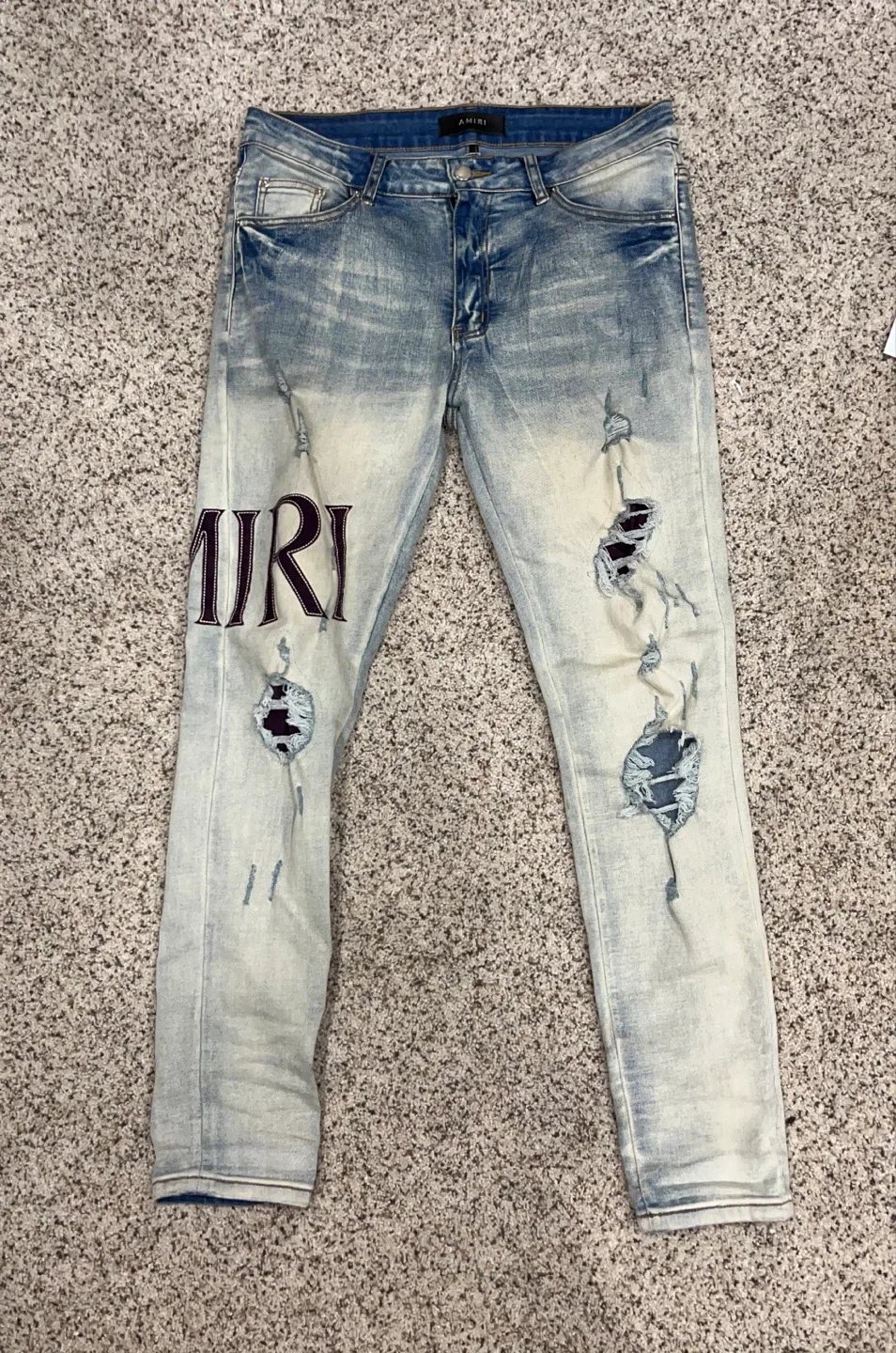 AMIRI Distressed Jeans