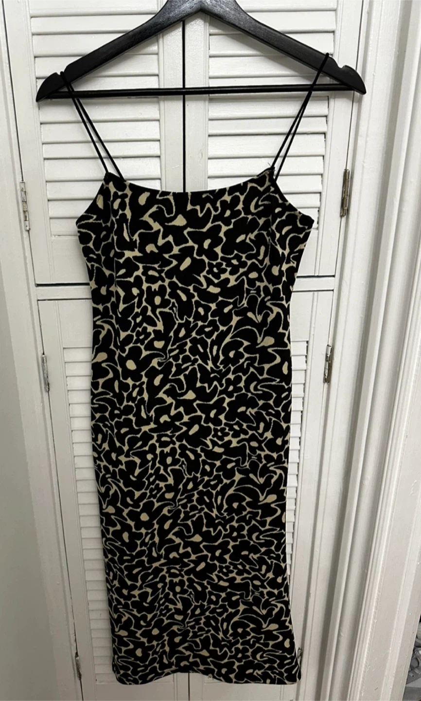 Zara Spaghetti Strap Dress