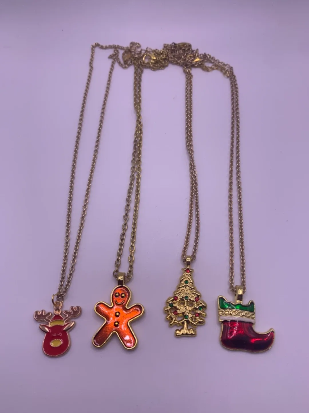 Handmade Christmas Themed Beaded Necklaces image indicator(7)