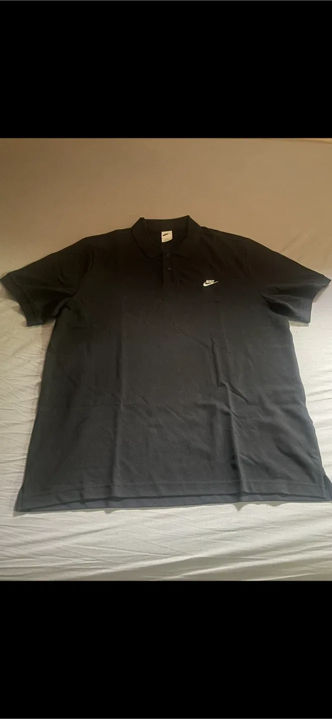 Nike Black Polo Shirt - Size XL