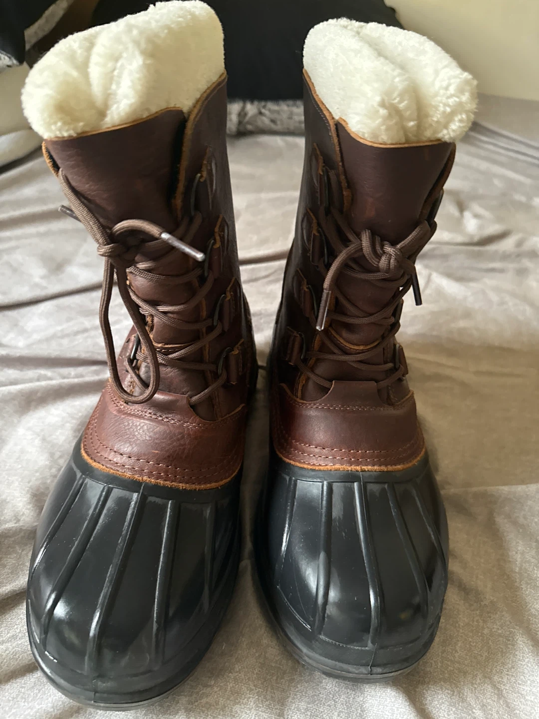 Baffin Brown Leather Winter Boots