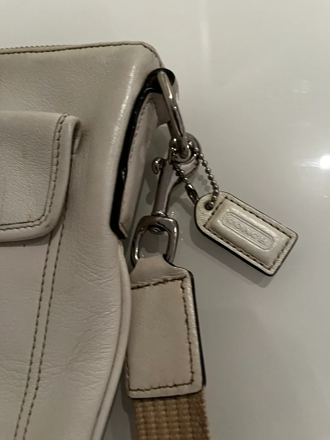 Coach Leather Crossbody Bag