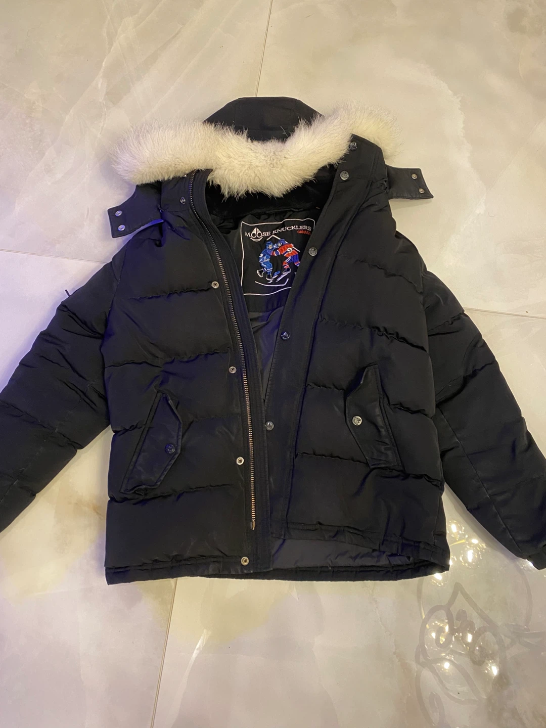 Youth Moose Knuckles Puffer Jacket XL