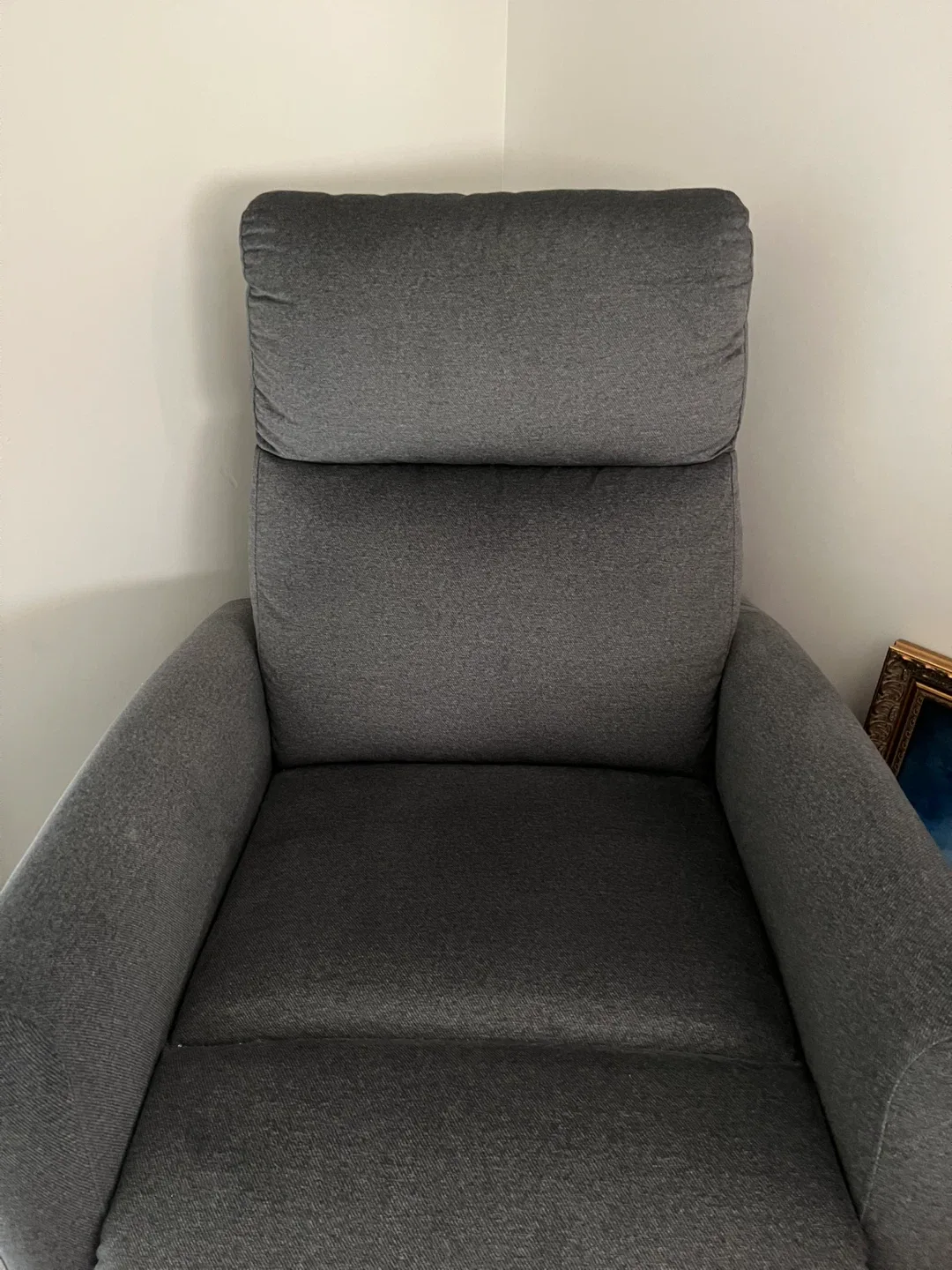 Therapedic Grey Recliner Chair