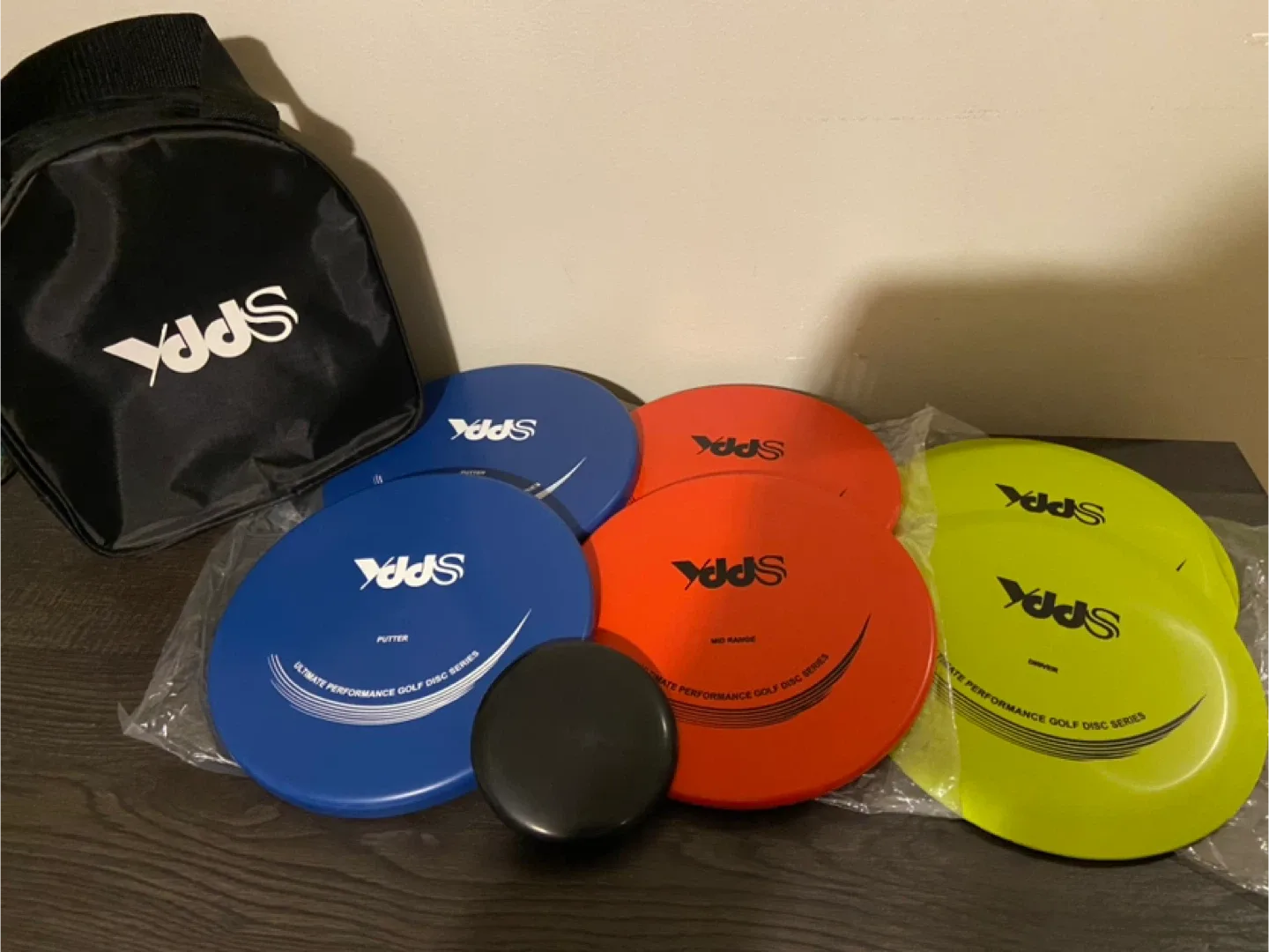 New Disc Golf Set – Driver, Mid-Range & Putter, Mini Disk image indicator(8)