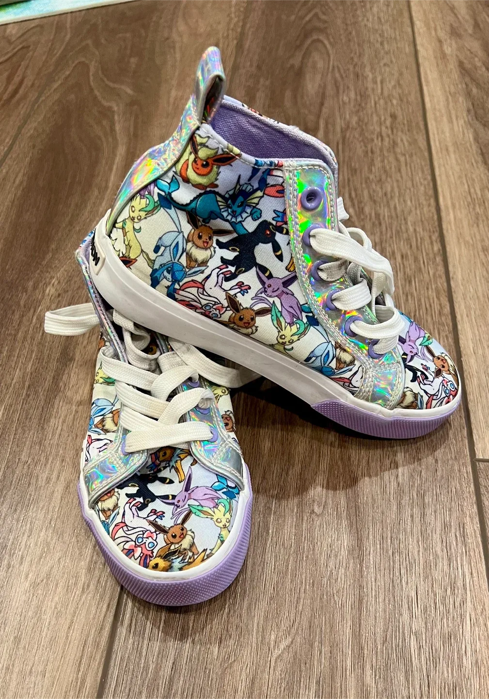 Pokémon size 1 kids character high-top sneakers image indicator(2)