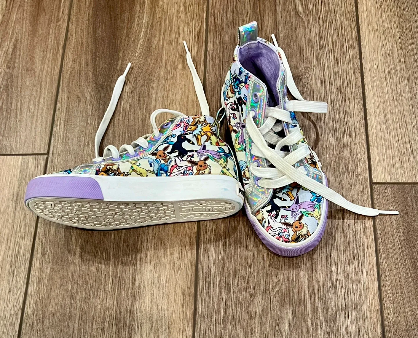 Pokémon size 1 kids character high-top sneakers image indicator(3)