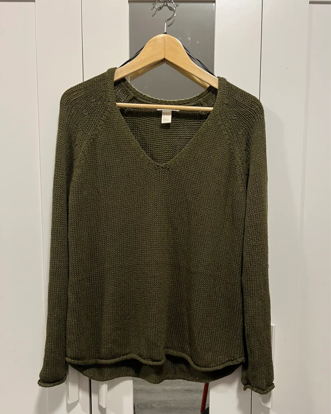 H&M Olive Green Sweater