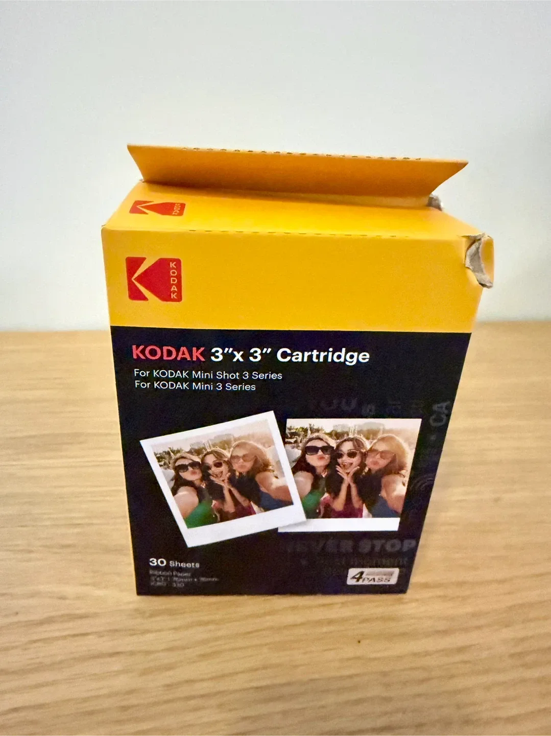 Kodak 3"x3" Cartridge for Mini Shot 3 Series
