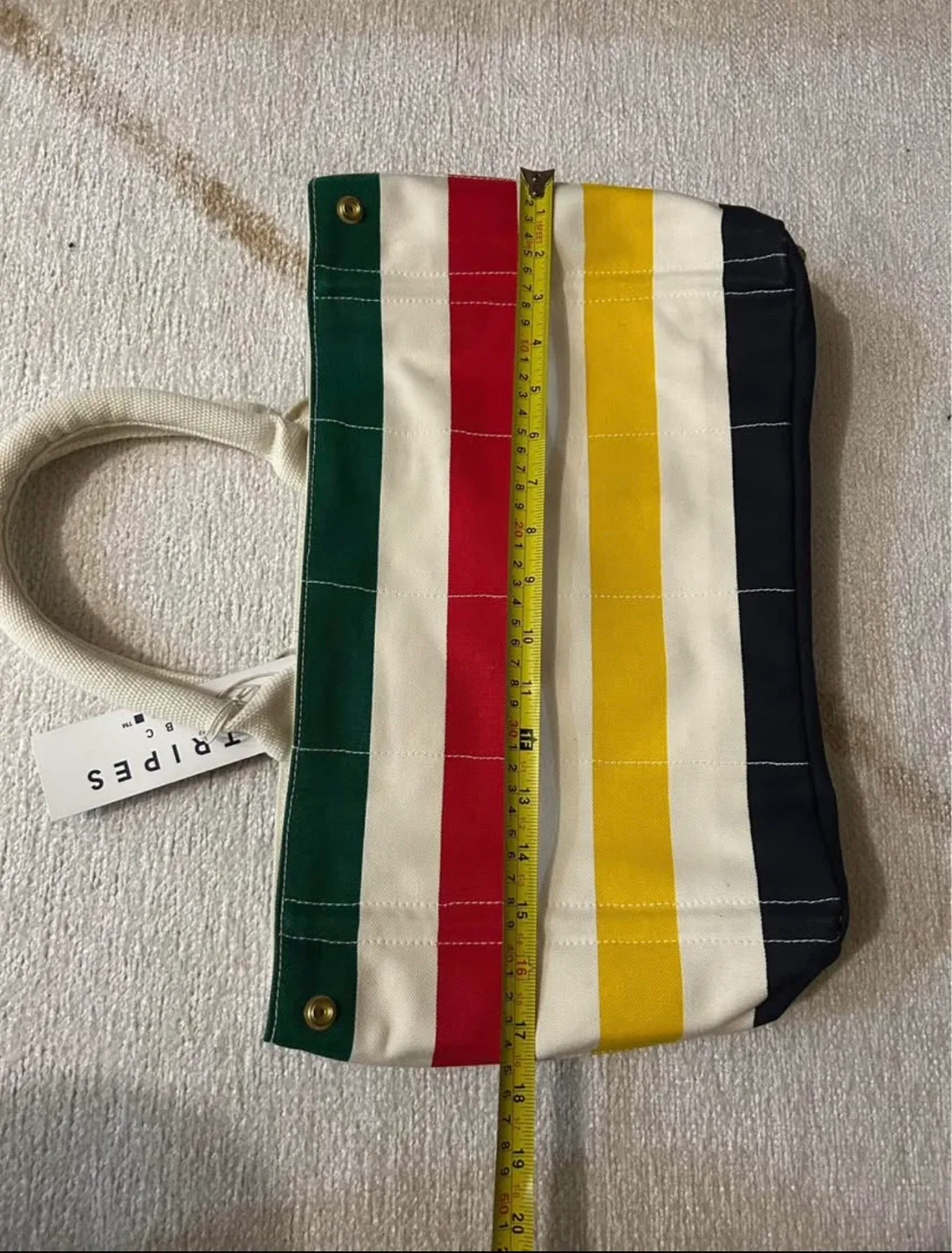 Stripes B.C. Hudson's Bay Style Tote Bag image indicator(2)