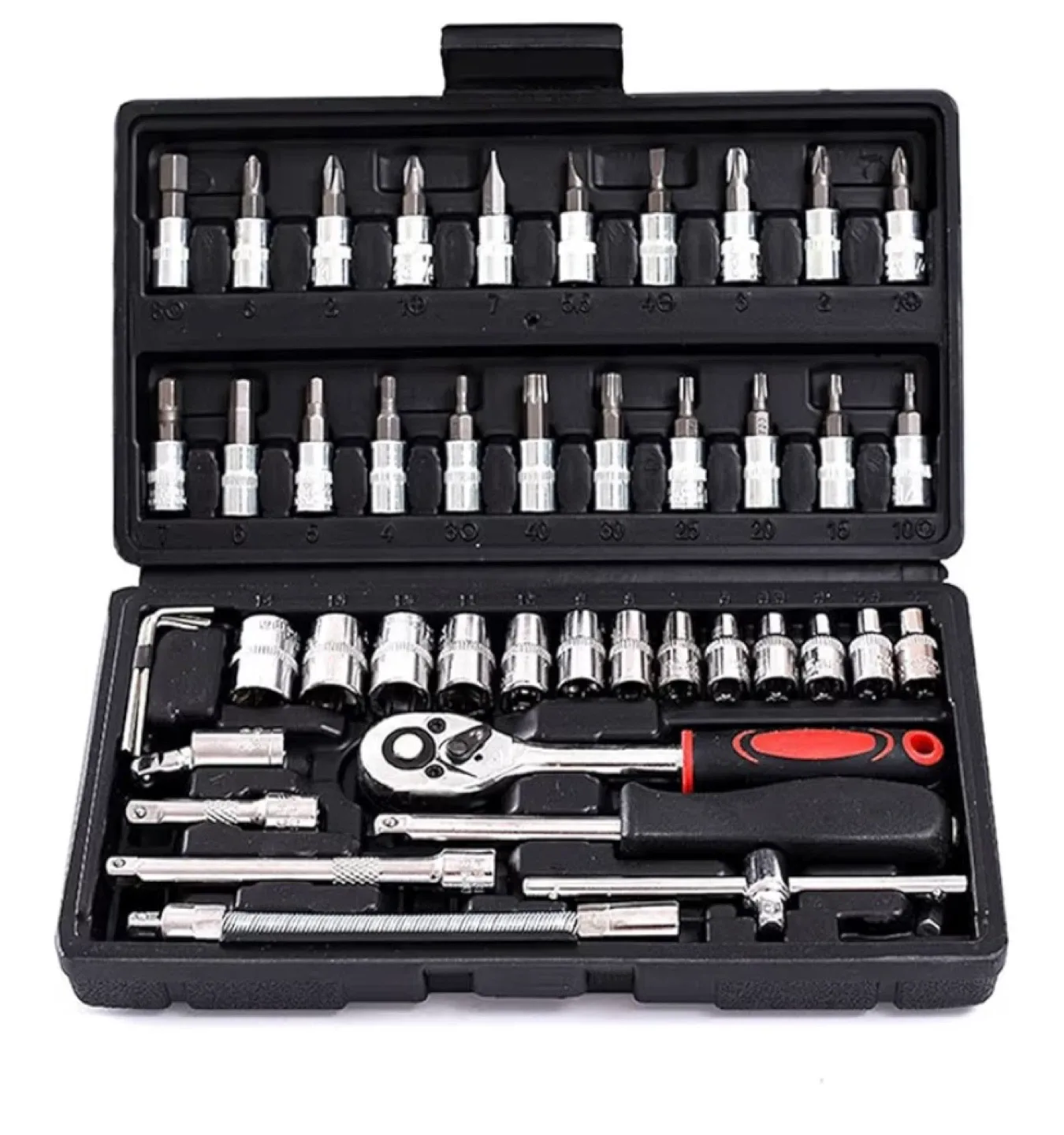 Socket Wrench and Bit Set