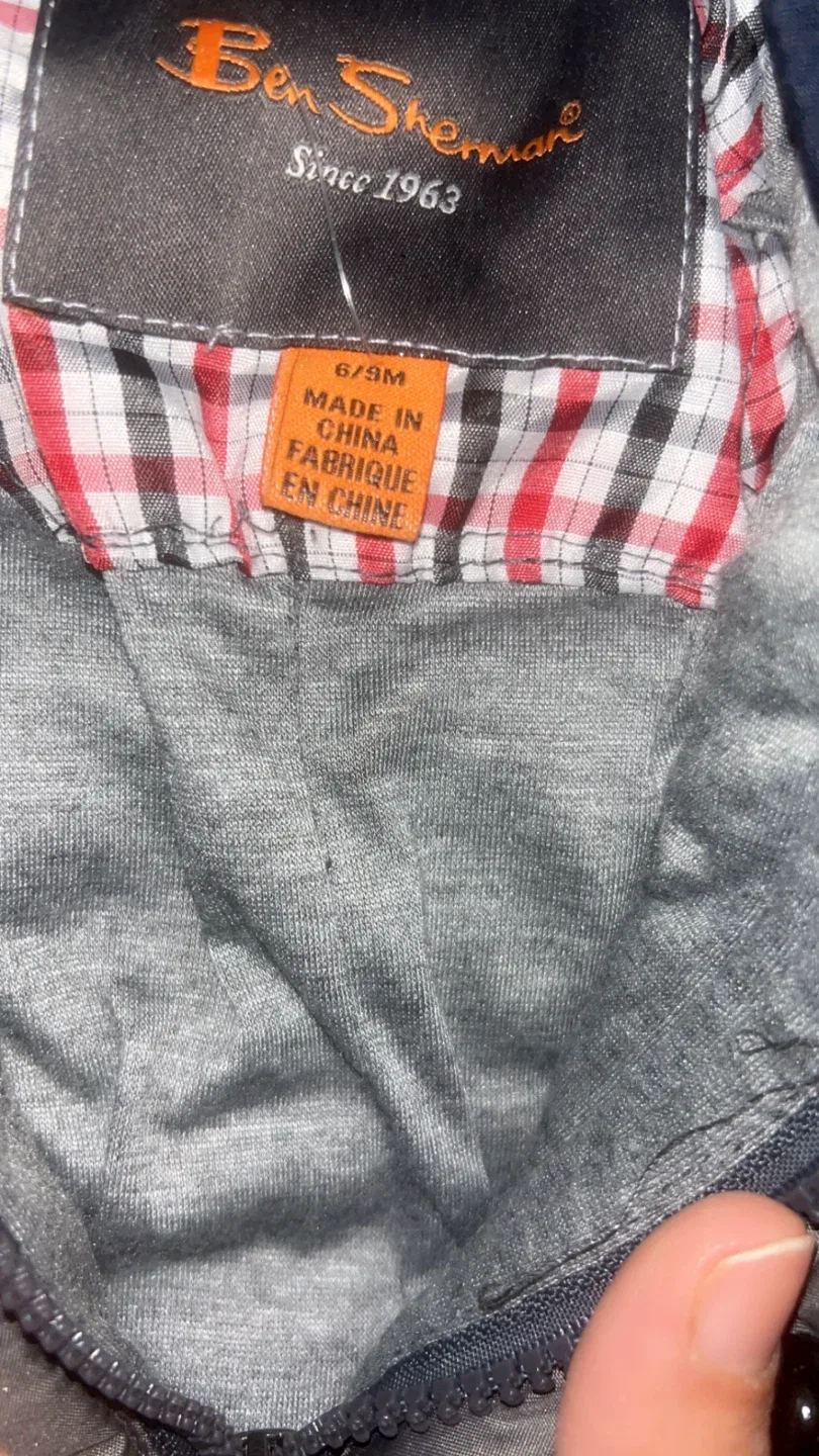 Ben Sherman Baby Snowsuit - 6/9M image indicator(2)