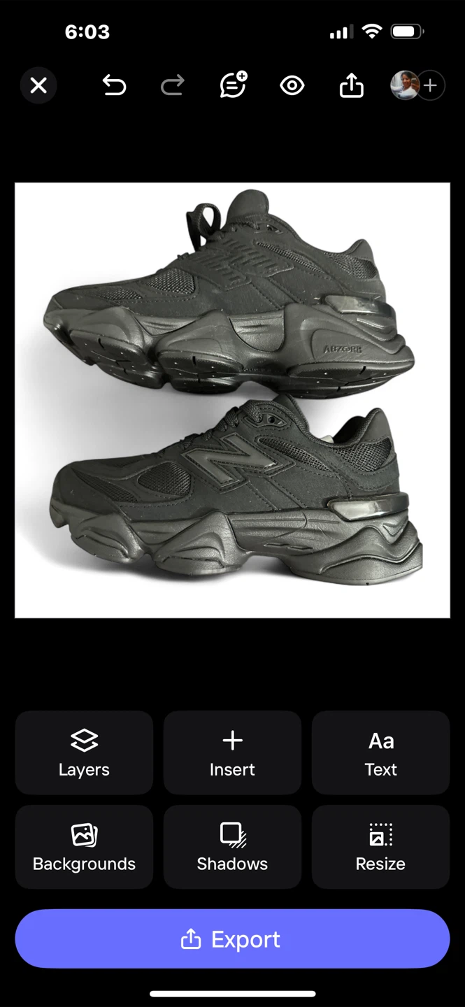 New Balance 9060 Black Kids Size 3.5 - photo 4
