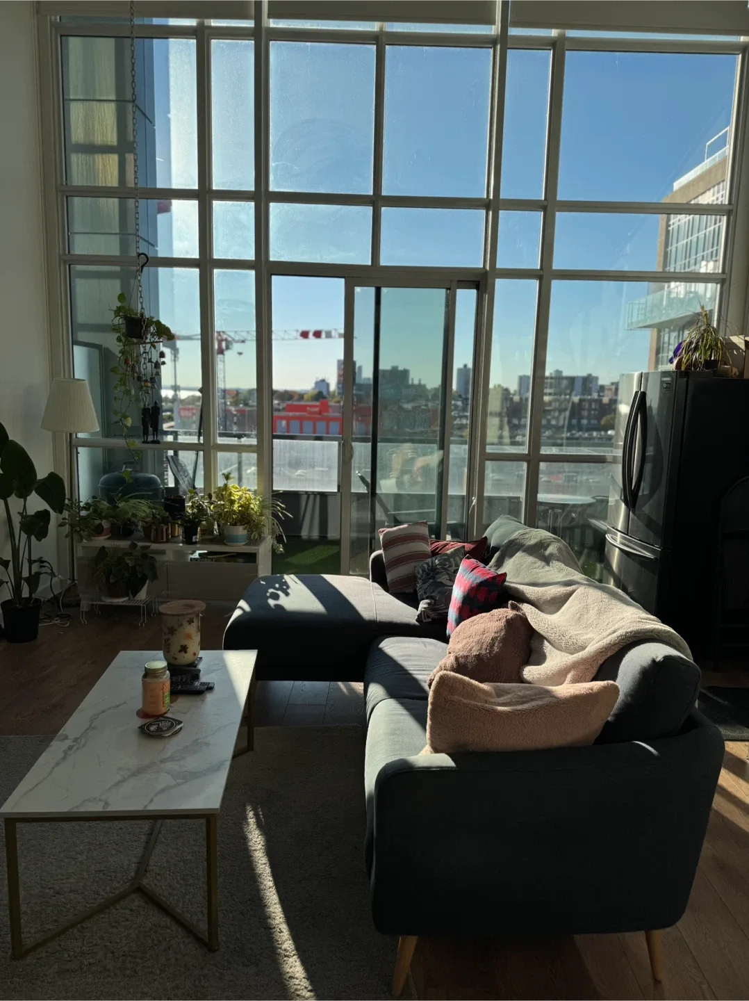 Deep and comfortable L shaped couch image indicator(3)