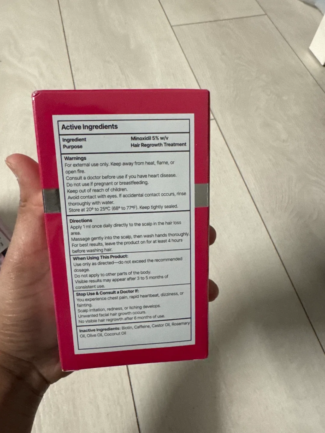 Olivita Minoxidil Foam 5% Hair Regrowth Treatment - NEW image indicator(3)