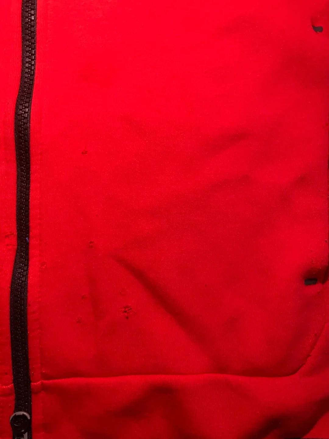 Nike Tech Fleece Hoodie - Red, Size Small image indicator(3)