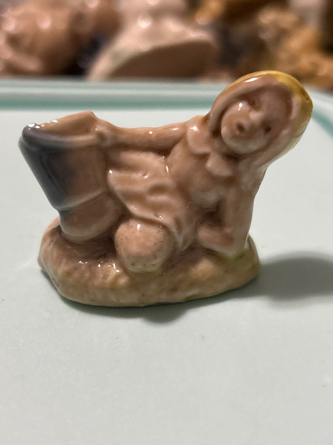 Wade Mini Figurines Nursery Rhyme Series Wade England 1970s girl