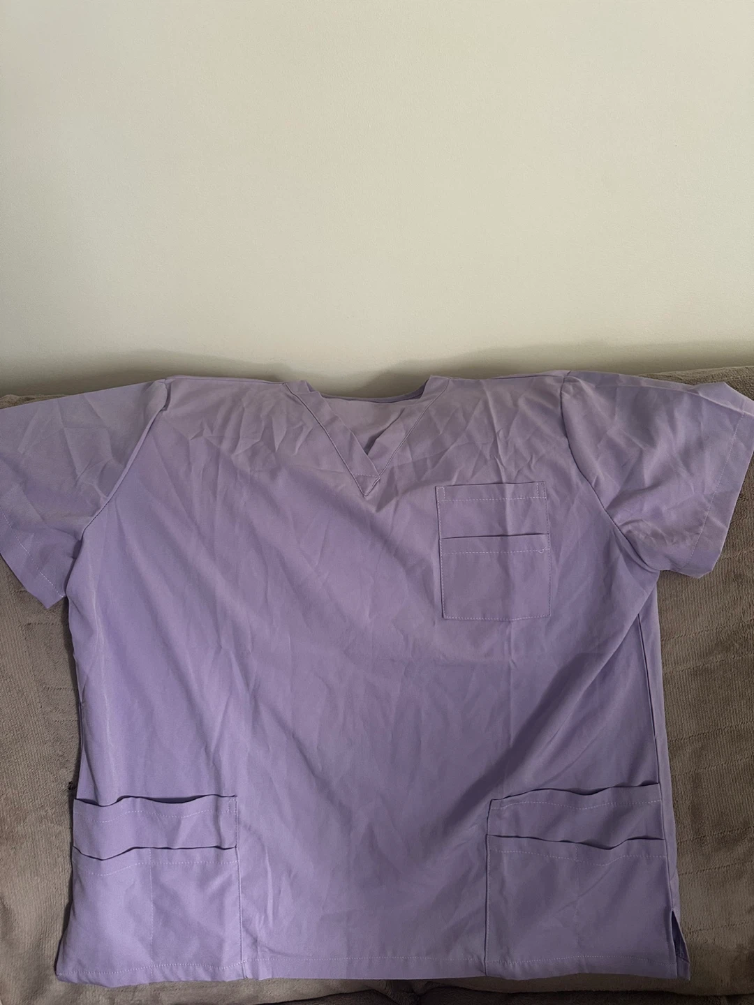 NiaaHinn XL Lavender Scrub Top and pant - photo 4