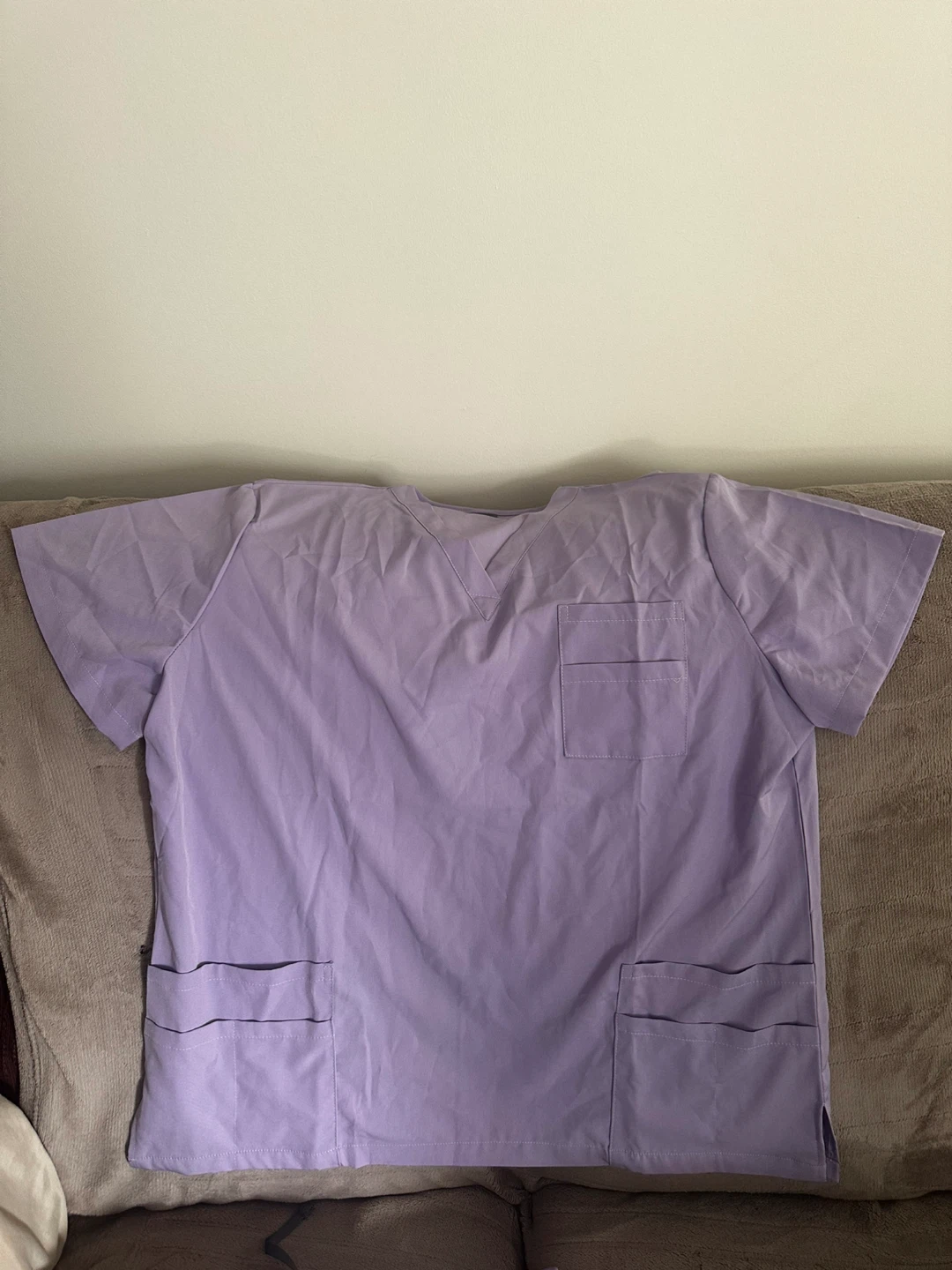 NiaaHinn XL Lavender Scrub Top and pant - photo 2
